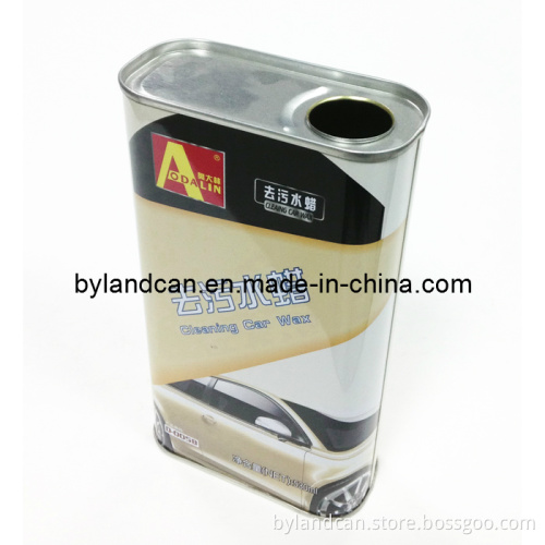 Tin Container for Packaging 500g Car Wax